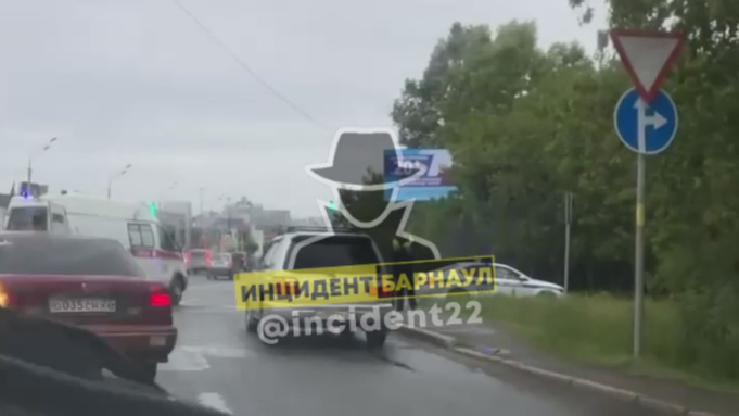 Кадры с места аварии / 