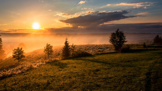 Рассвет в горах / Фото: unsplash.com