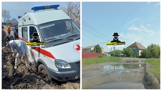 Дорога во Власихе / Фото: "Инцидент Барнаул"
