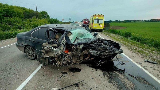 ДТП в Бийском районе 2 июня / Фото: ГИБДД Алтайского края