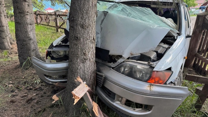 ДТП в селе Усть-Кокса / Фото: МВД Республики Алтай