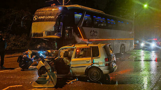 ДТП на Змеиногорском тракте в Барнауле / Фото: ГИБДД Барнаула