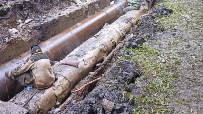 Работы на теплосетях / Фото: barnaul.org