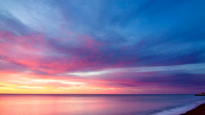 Закат в море / Фото: unsplash.com