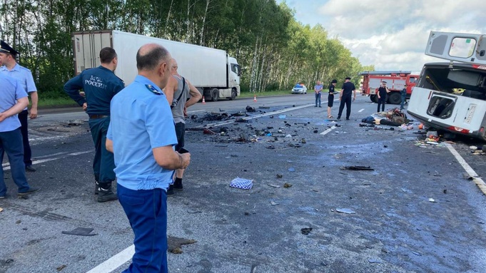 ДТП в Рязанской области / Фото: t.me/prokrzn
