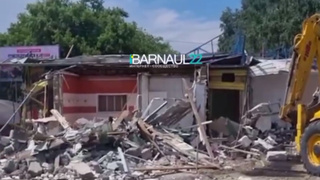 Остатки кафе "Дубаи" / Фото: Barnaul22