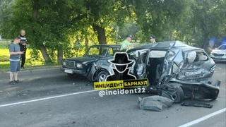 Место аварии / Фото: "Инцидент Барнаул"