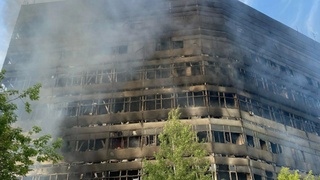 Пожар во Фрязино / Фото: "112"     