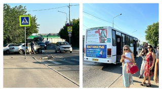 ДТП в Барнауле / Фото очевидца amic.ru