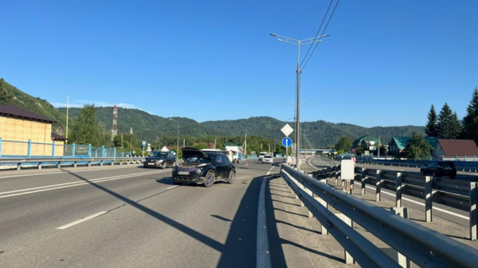 Место ДТП / Фото: МВД Республики Алтай