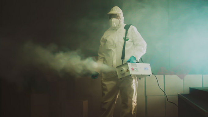 Обработка помещения / Фото: unsplash.com