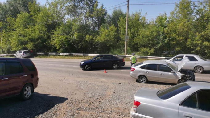 Место ДТП / Фото: МВД по Республике Алтай