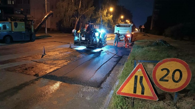 Ремонт дорог / Фото: пресс-служба мэрии