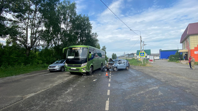 Место ДТП / Фото: МВД по Республике Алтай