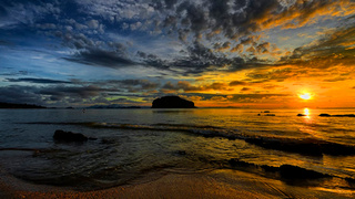 Закат в море / Фото: unsplash.com