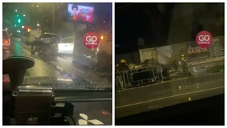 ДТП у "Ашана" / Кадры из видео: Go_Barnaul