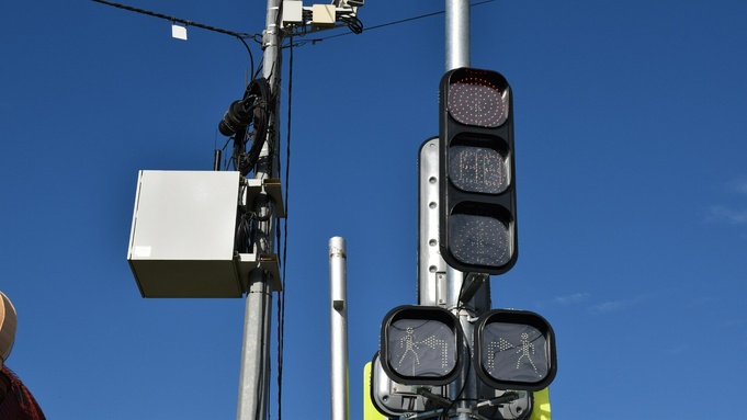 Умный светофор / Фото: Минтранс Алтайского края