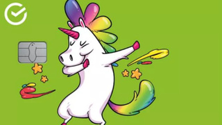 Детская карта Сбербанка с единорогом / Фото: Сбербанк