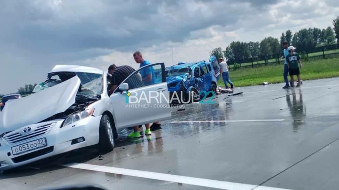 ДТП в Алтайском крае / Фото: Telegram-канал "Барнаул 22"