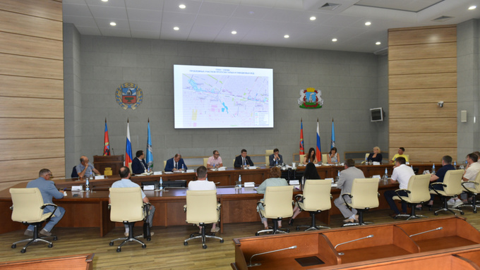 Совещание в городской администрации / Фото: пресс-служба мэрии