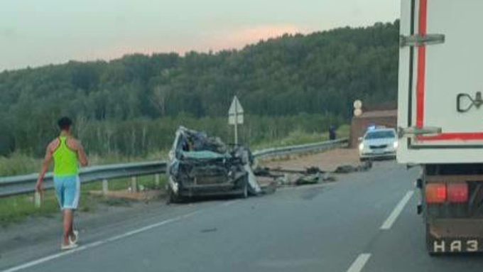 Место ДТП / Фото: "В курсе 22"   