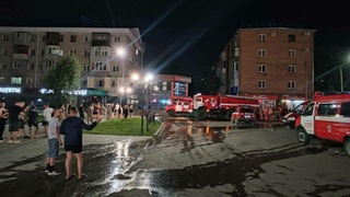 Место пожара / "Деловой Бийск"   