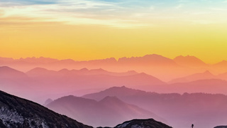 Закат в горах / Фото: unsplash.com