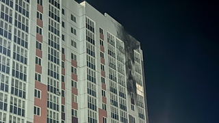 Последствия падения БПЛА в жилой дом в Орловской области / Фото: Татьяна Поповичева / ТАСс