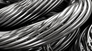 Металлическая проволока, закрученная в спираль / Фото: freepik.com