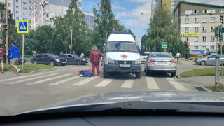  ДТП на улице Шумакова / Фото: t.me/vkurse22 