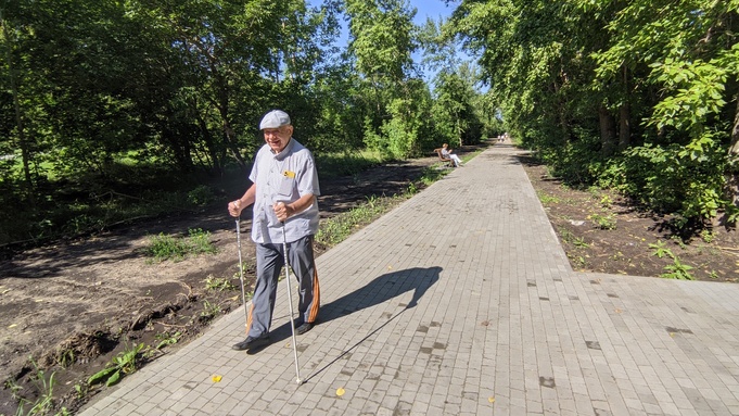 Парк имени Ленина в Барнауле. Август, 2024 год / Фото: amic.ru