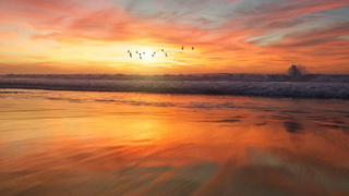 Рассвет у моря / Фото: unsplash.com