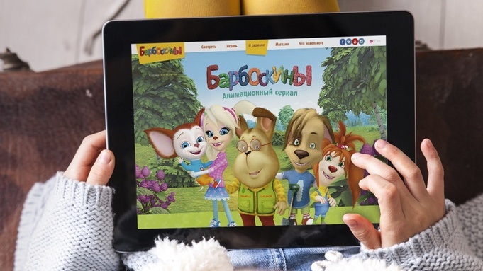 Планшет. "Барбоскины" / Фото: "Ростелеком"