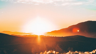 Рассвет в горах / Фото: unsplash.com