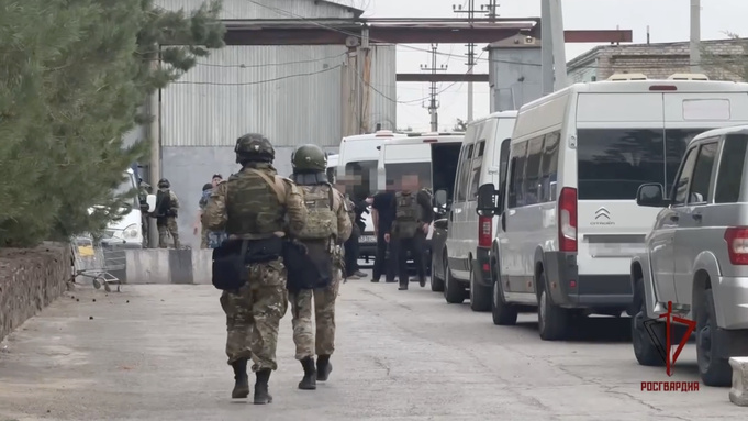 Штурм ИК-19 / Кадр из видео: Росгвардия