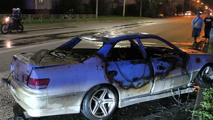 Место ДТП / Фото: "Инцидент Барнаул"