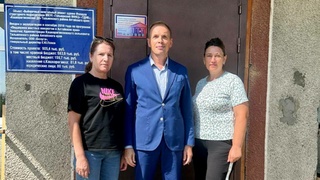 Визит членов партии в Тальменский район / Фото: партия "Справедливая Россия &ndash; За правду"