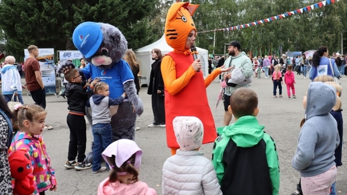 Площадка барнаульского водоканала на Дне города / Фото: "Росводоканал Барнаул"