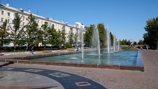 Фонтан на Нулевом километре / Фото: amic.ru