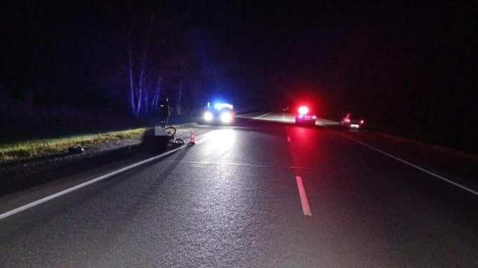 Место ДТП / Фото: "Инцидент Барнаул"