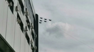 "Русские витязи" над Барнаулом / Фото: amic.ru