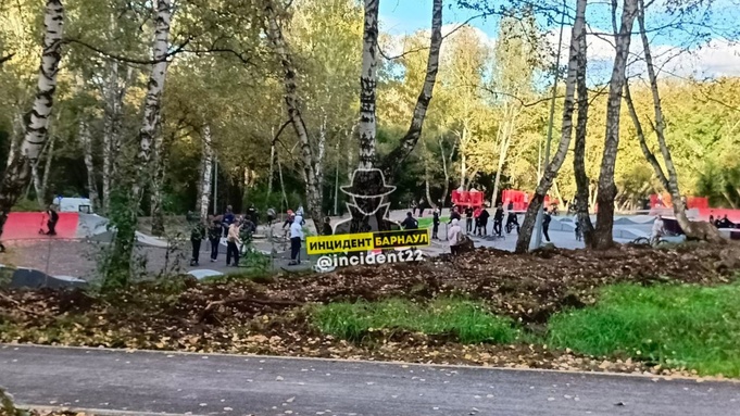 Фото с места происшествия / "Инцидент Барнаул"