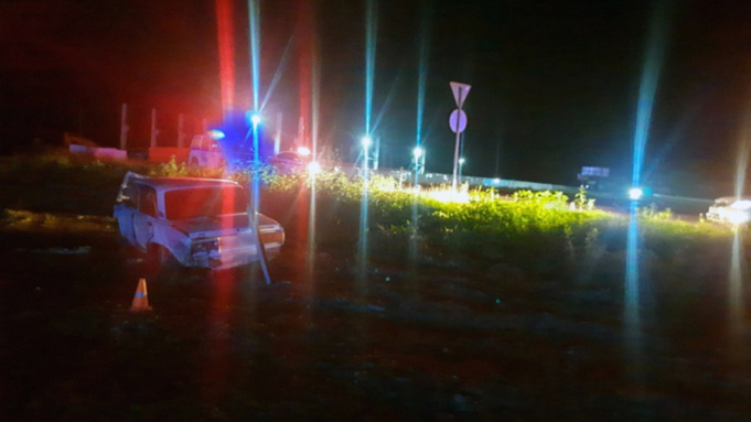 Место ДТП / Фото: МВД Республики Алтай