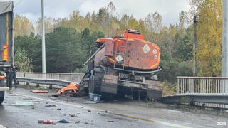 Фото с места аварии / Снимок Романа Викторова, опубликованный на сервисе "2ГИС"