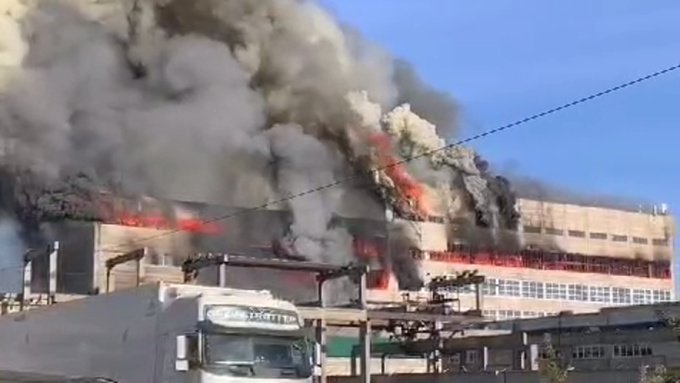 Фото с места пожара / Снимки от очевидцев