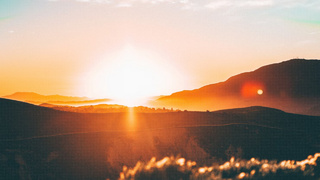 Рассвет в горах / Фото: unsplash.com