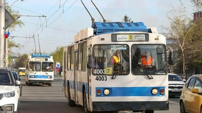 Троллейбус / Фото: t.me/barnaul_org