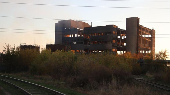 Последствия пожара на мебельной фабрике в Барнауле / Фото: Алина Богомолова / amic.ru