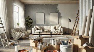 Ремонт. Отделка / Фото сгенерировано искусственным интеллектом