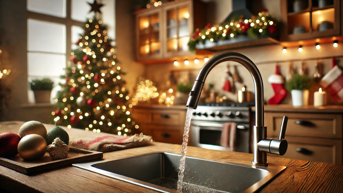 Кран. Вода / Фото: нейросеть Chat GPT/ amic.ru